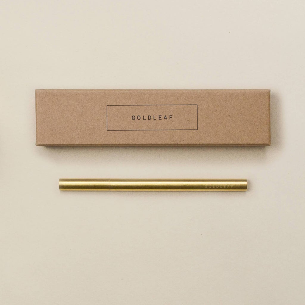 Photograph of product: Goldleaf | The Clip Pen | Brass