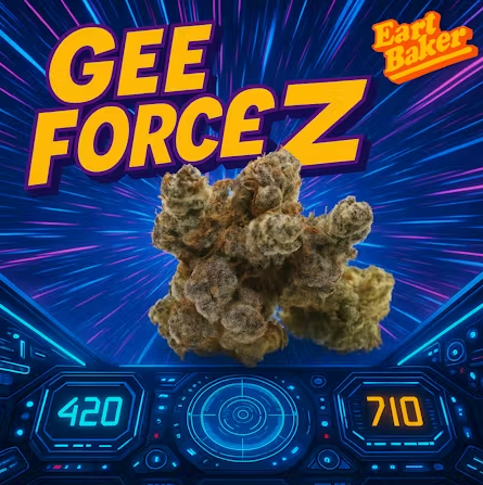 Photograph of product: Earl Baker - Whole Flower - Gee Forcez 053 - 3.5g