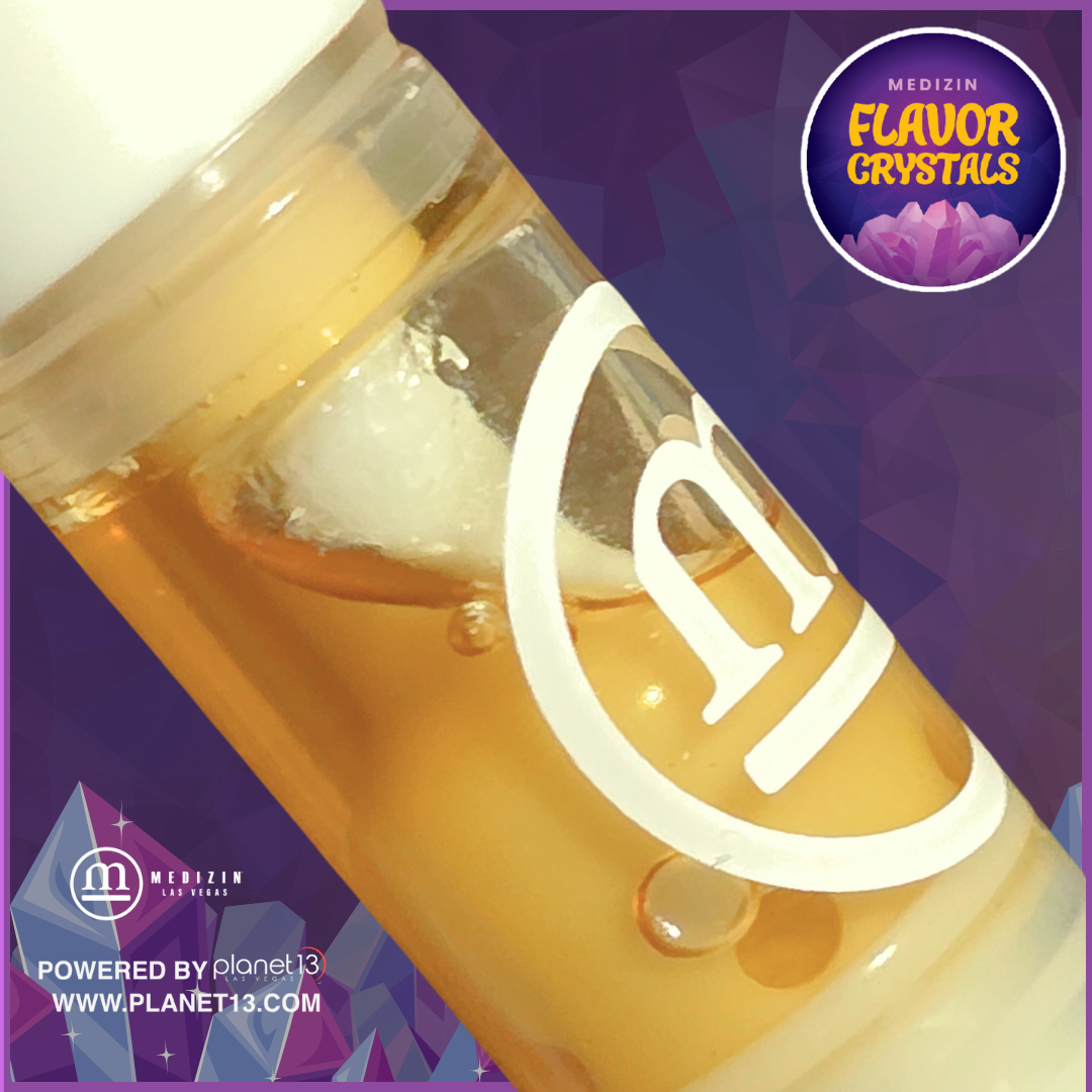 Photograph of product: Flavor Crystals .5g Cured Rosin Vape Cart