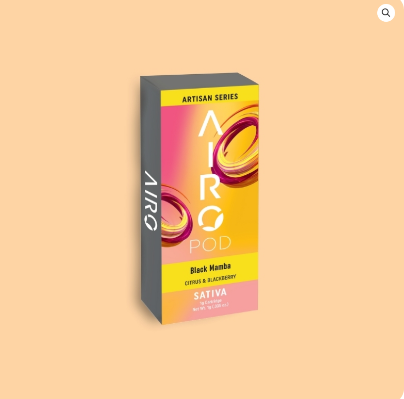 Photograph of product: Black Mamba | AIO Vape | 1g