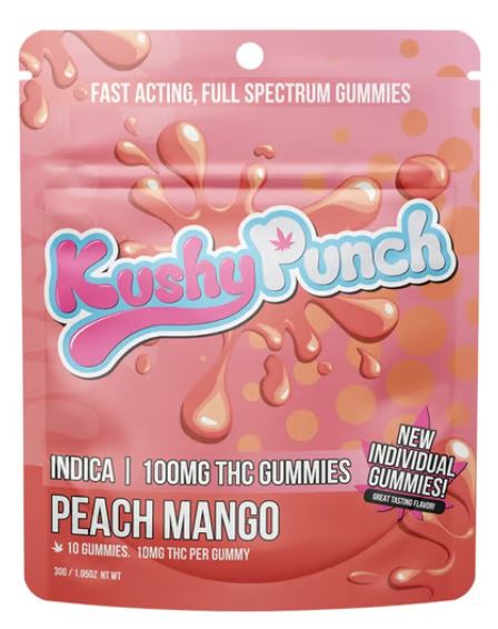 Photograph of product: Peach Mango | 10 Pack | 100mg