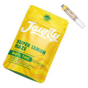 Photograph of product: Jaunty | Super Lemon Haze | 510 cartridge