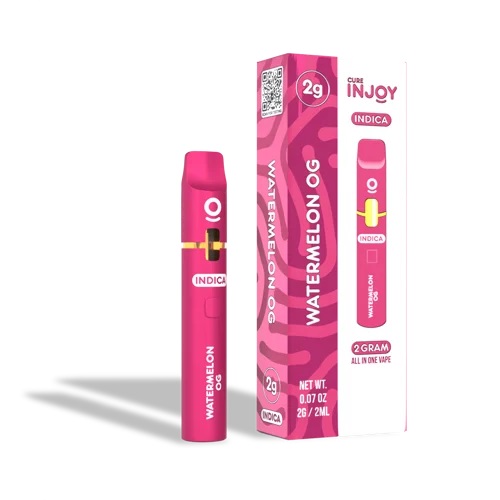 Photograph of product: Cure Injoy | Disposable Vape | Watermelon OG | 2g