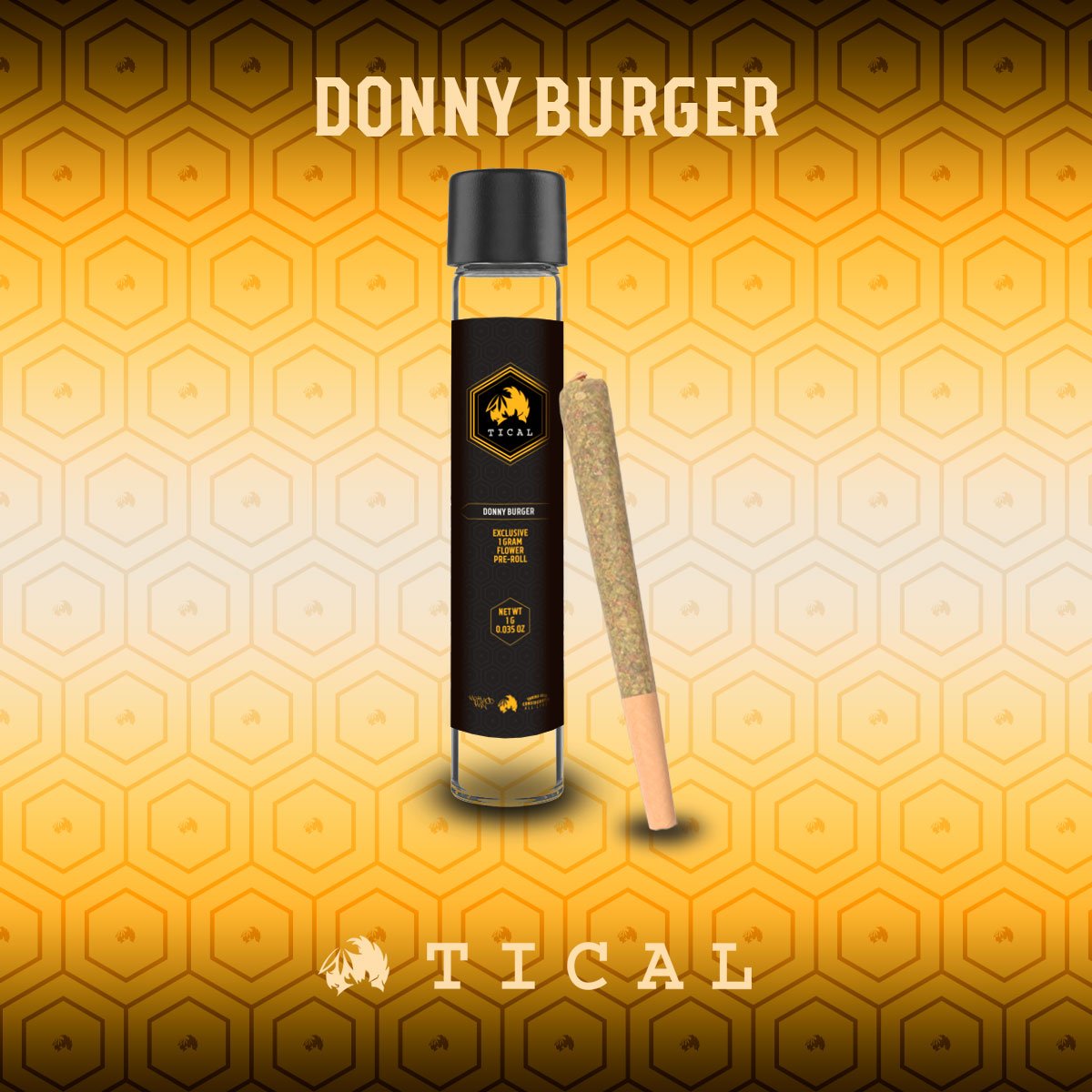 Photograph of product: Donny Burger Pre-roll