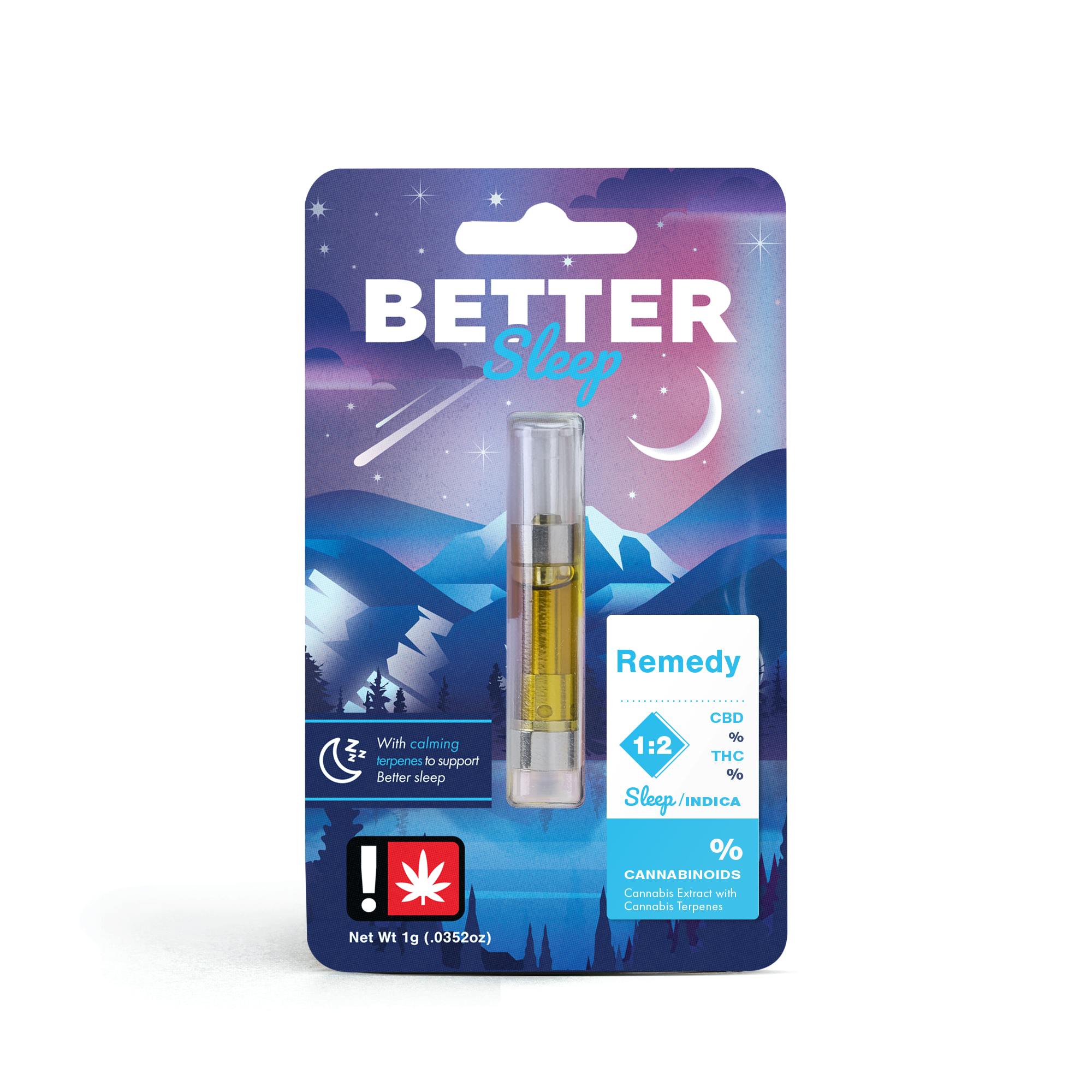 Photograph of product: Better | Remedy 1:2 Cartridge
