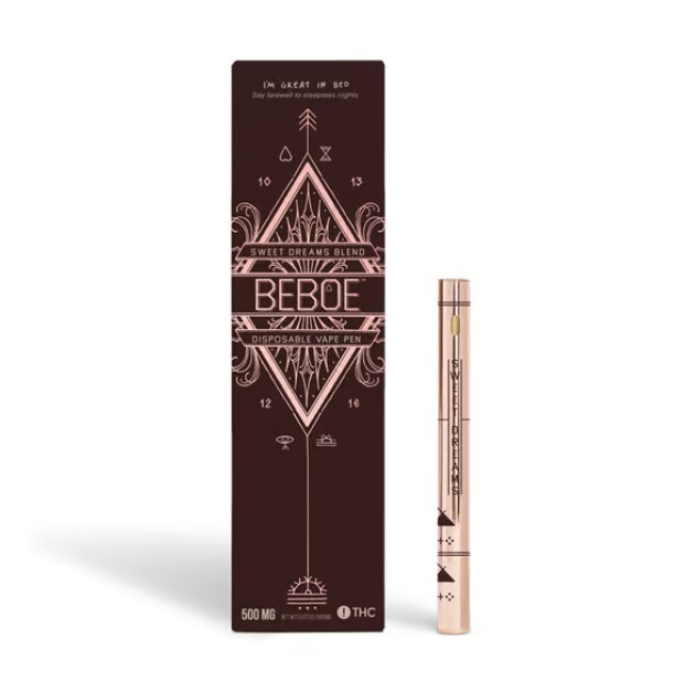 Photograph of product: 0.5g Sweet Dreams Raspberry Plum Blend Disposable