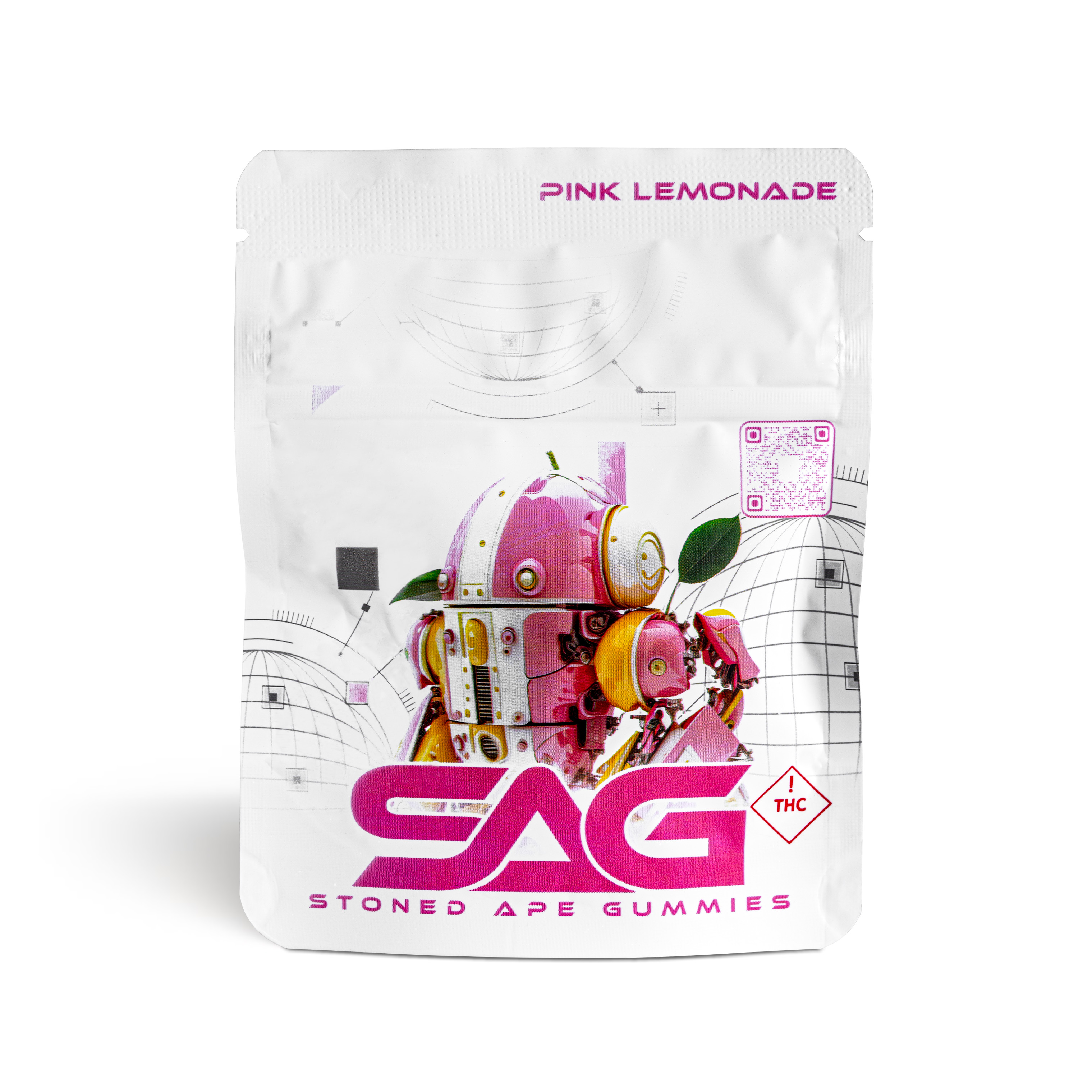 Photograph of product: Pink Lemonade Gummies - 500mg (Medical)