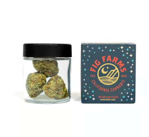 Photograph of product: Fig Farms - Flower - Blue Face - 3.5g