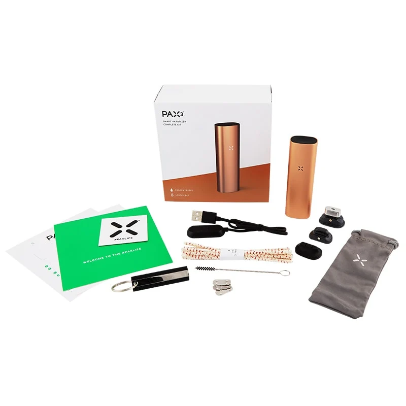 Photograph of product: PAX Plus Vaporizer - Complete Kit | Sage - Vaporizer(Flower or Concentrate)