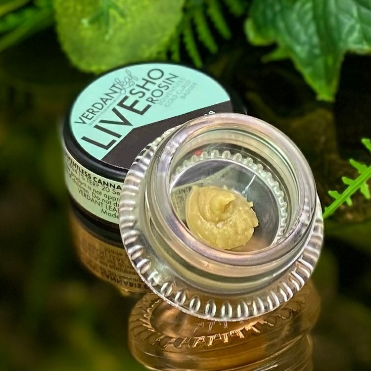 Photograph of product: Fruit Juice - ROSIN Badder - Verdant Leaf