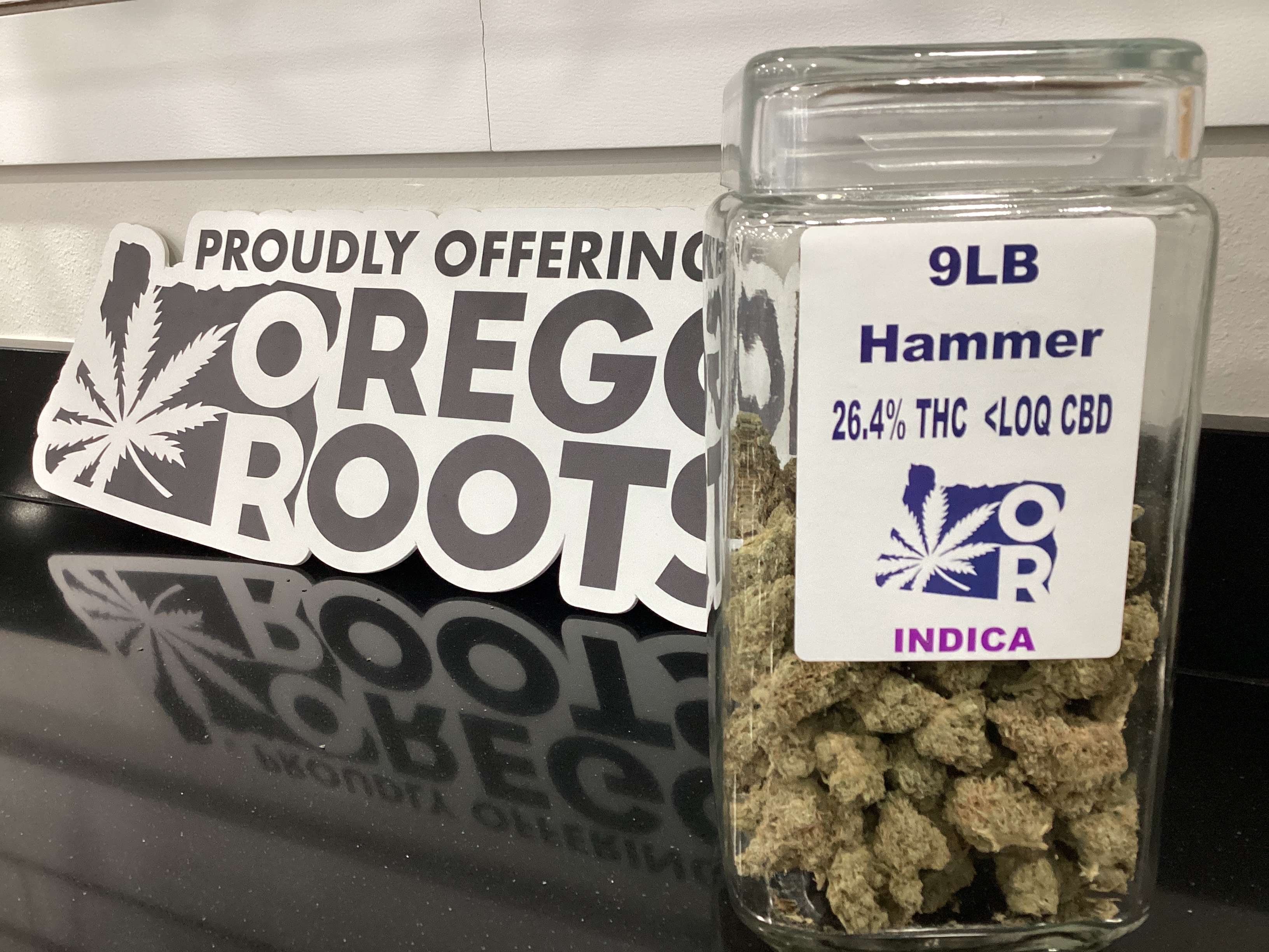 Photograph of product: 9LBS Hammer by Oregon Roots - 1g