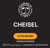 Photograph of product: Garden First - Chiesel - 1g Live Rosin