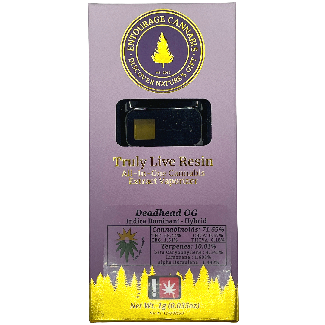 Photograph of product: CBD- Deadhead OG 1G LR Disposable (IH)