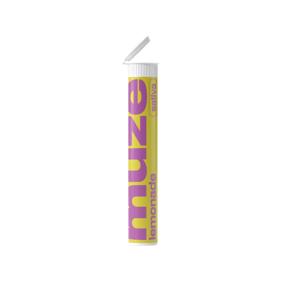 Photograph of product: muze - Flavored Pre-Roll 1g (2 x .5g) - Lemonade