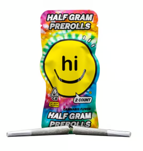 Photograph of product: Hi | Zlatto | Prerolls | 2 Pack | 1g