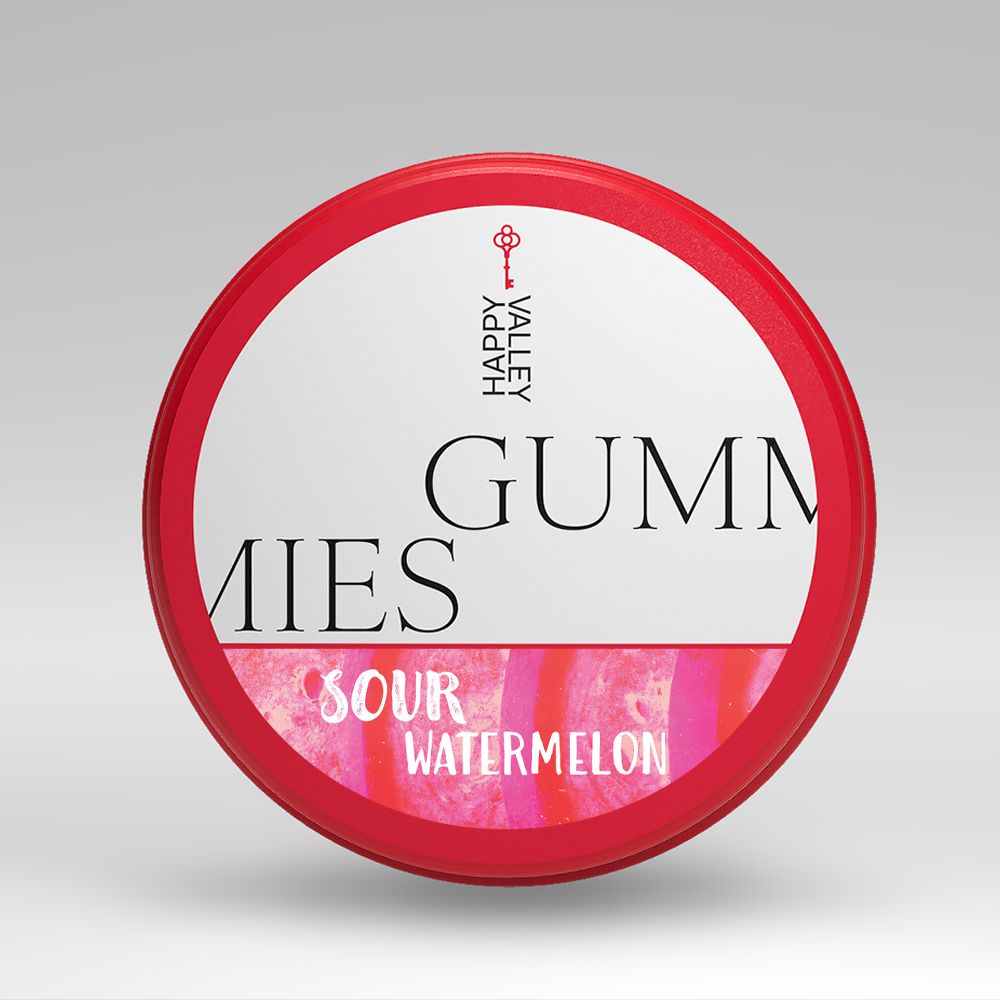 Photograph of product: Sour Watermelon Gummies | 20pk