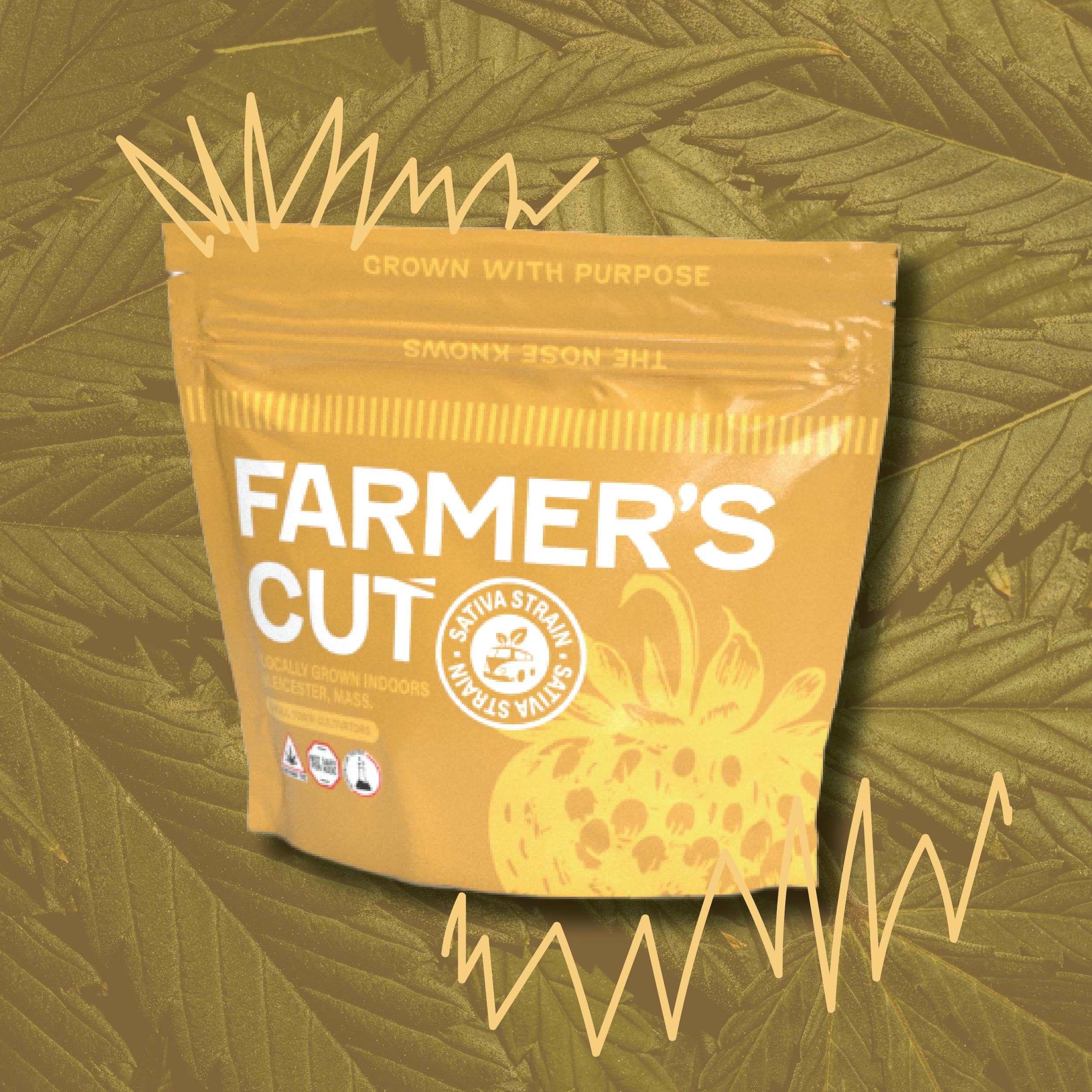 Photograph of product: Farmer's Cut | 3.5g Flower | Glazed Apricot Lime