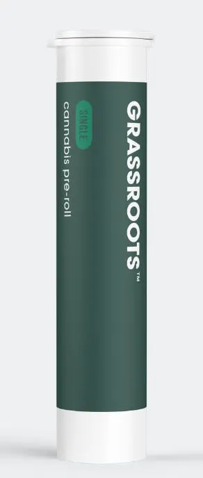 Photograph of product: Citron Pre-Roll | Grassroots |