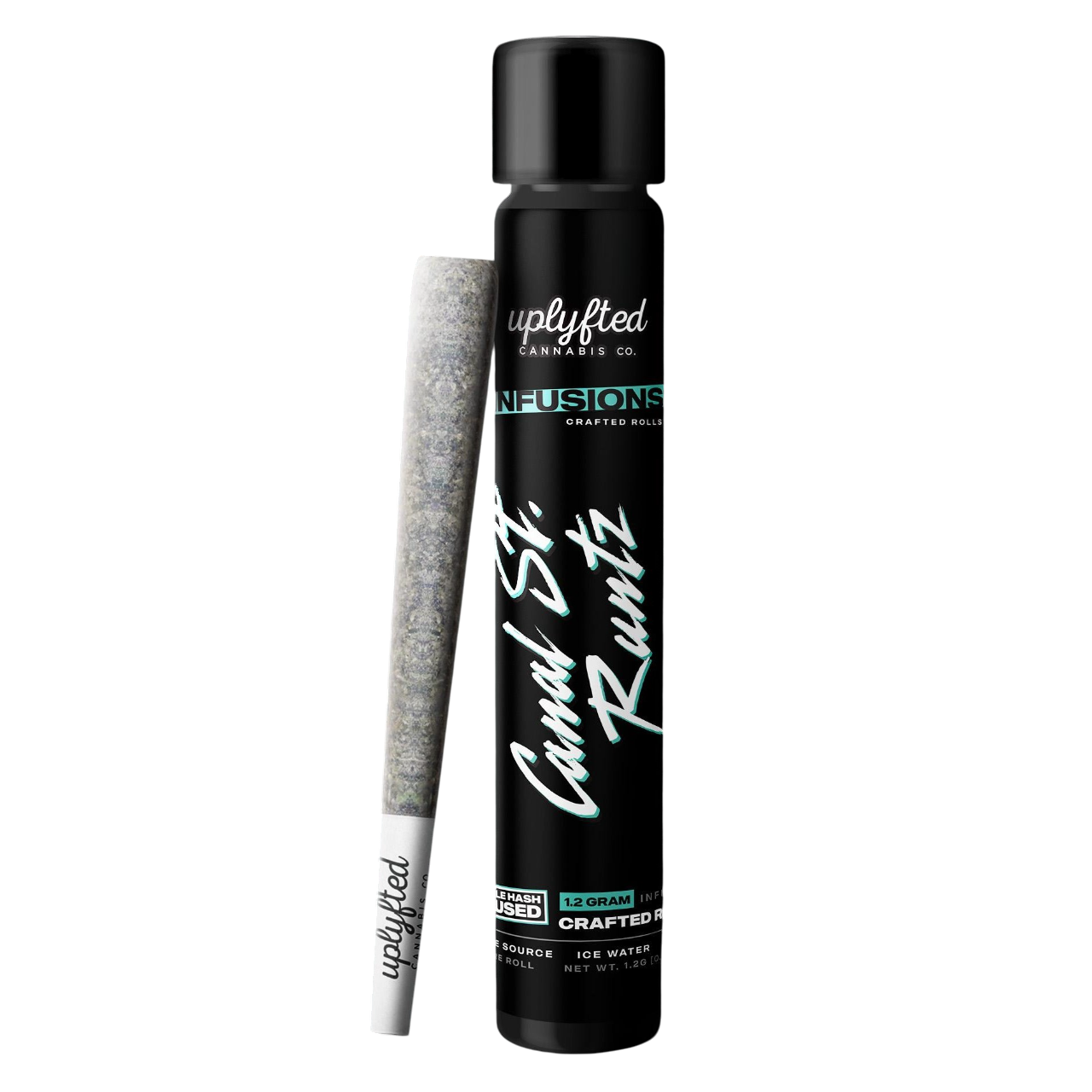 Photograph of product: Uplyfted Canal St Runtz Bubble au chocolat Infused Pre-Roll | 1.2g