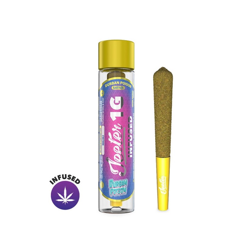 Photograph of product: DURBAN POISON 1G INFUSED PREROLL
