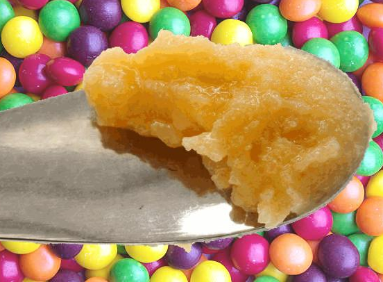 Photograph of product: Covert Flavored Dab: Zkittles - 