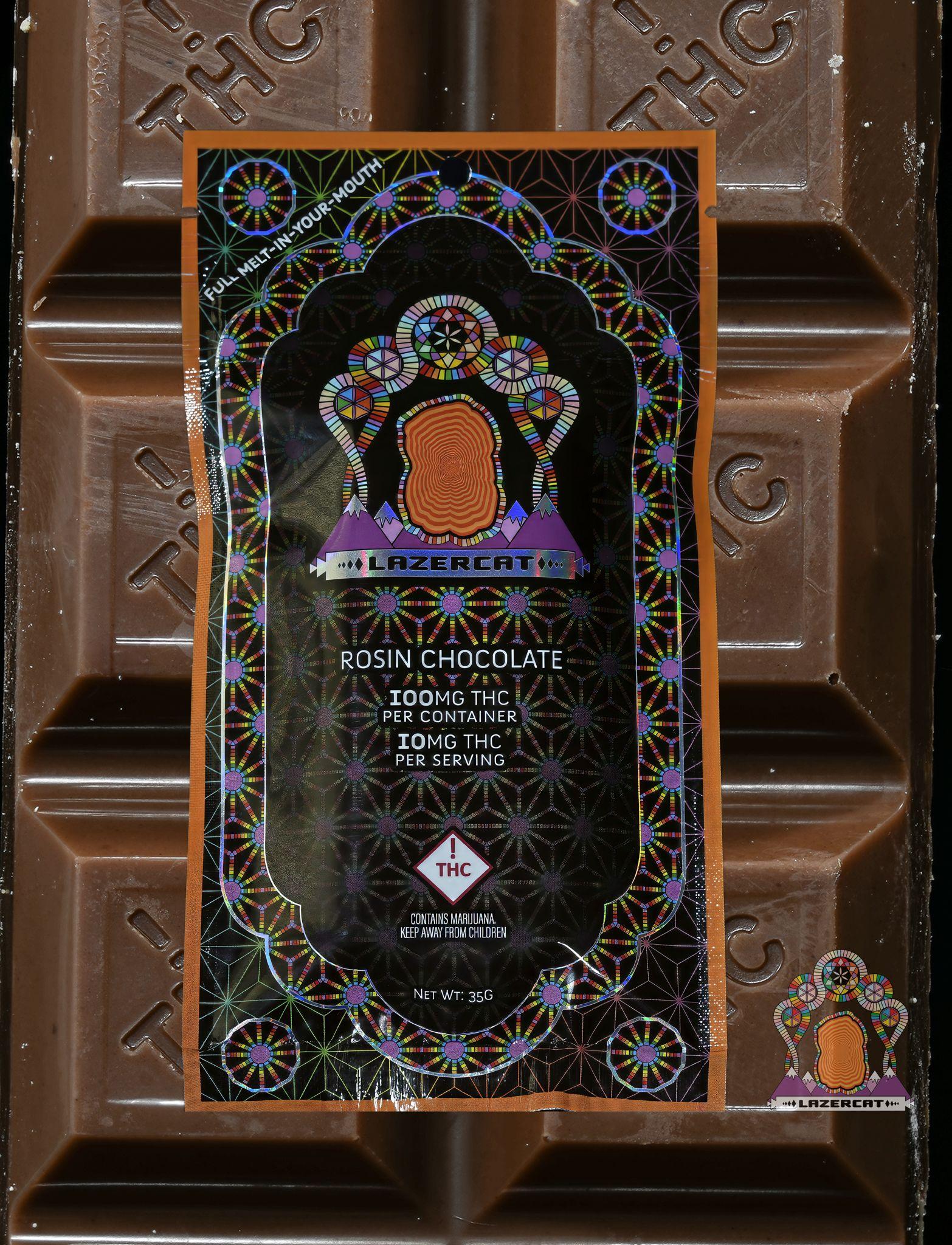 Photograph of product: Lazercat - Rosin Chocolate - Milk Peanut Butter - Death Haze (H)
