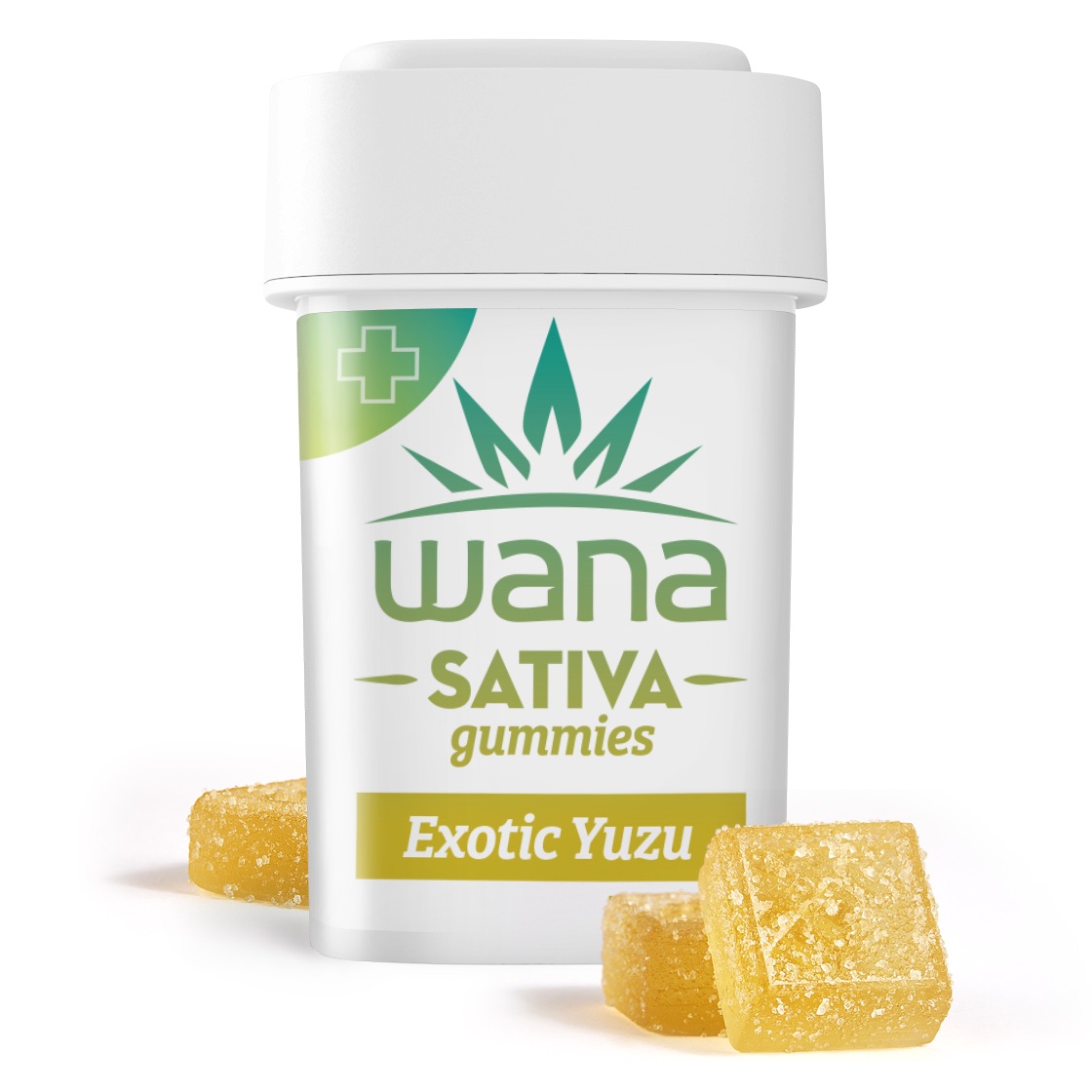 Photograph of product: Exotic Yuzu (S) - Inspire Sour Gummies - Wana