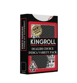 Photograph of product: Oui'd - MIX VARIETY #6 Pack - .75g -Pre-Roll 4 Pack - Retail