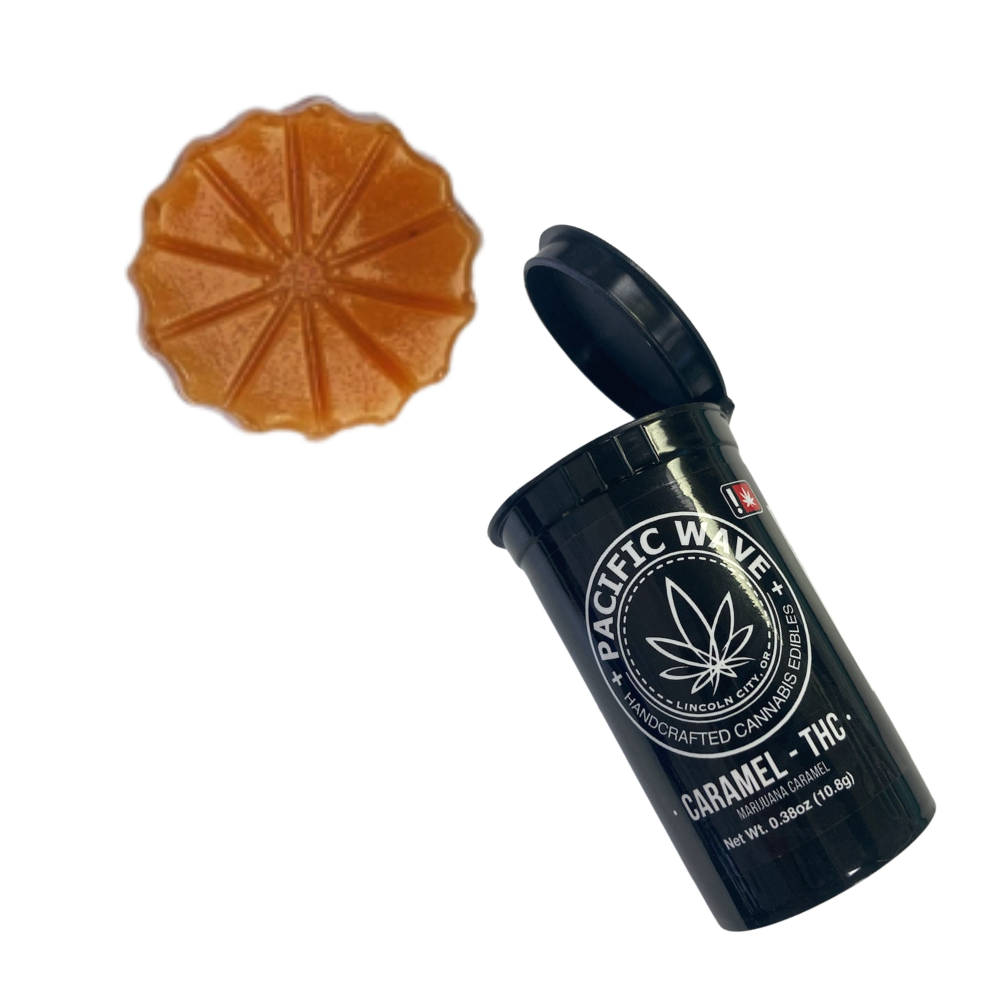 Photograph of product: Caramel - 100mg Pacific Wave 1pc - Caramel (M)