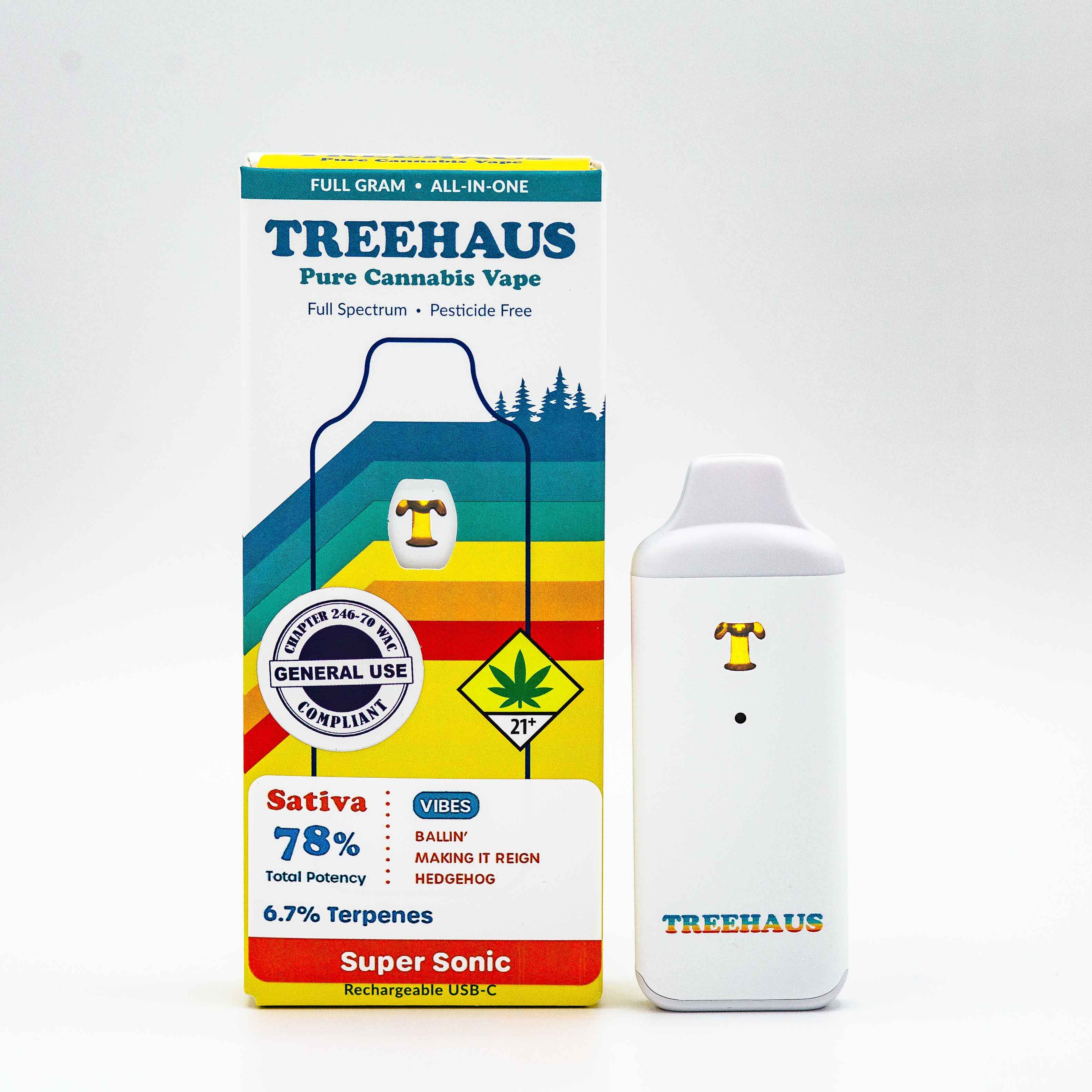 Photograph of product: Super Sonic Disposable | 1g
