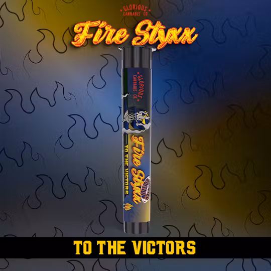 Photograph of product: GLORIOUS | FireStyxx | ICC | Infused Preroll | To The Victors