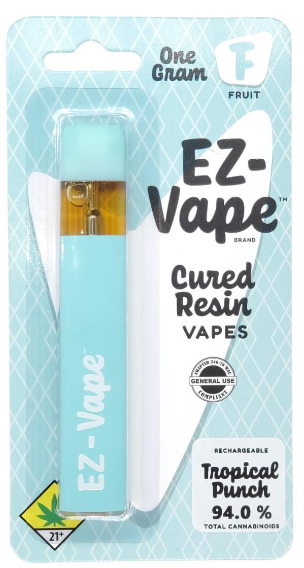 Photograph of product: EZ VAPE Tropical Punch Distillate Disp 1g