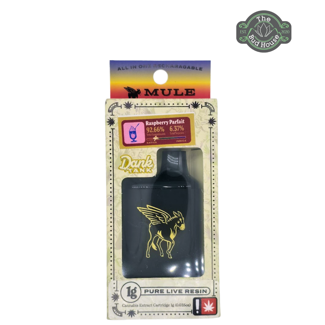 Photograph of product: Dank Tank 1g RASPBERRY PARFAIT LR AIO
