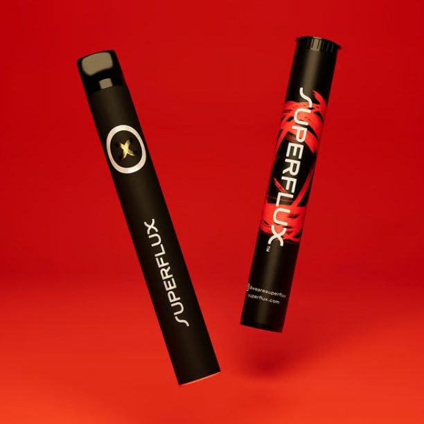 Photograph of product: SUPERFLUX Pen LR 1000mg: Lemon Dosi
