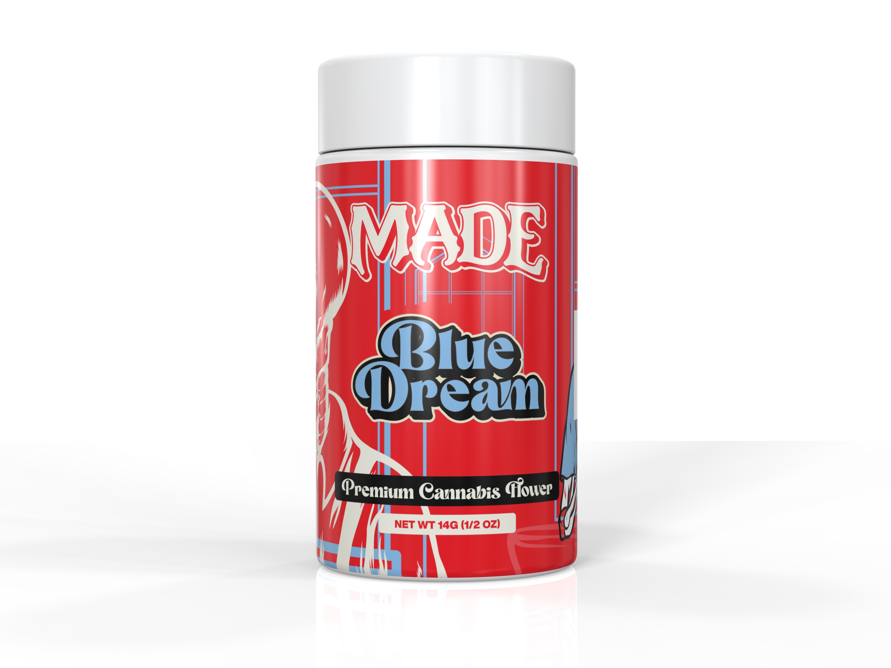 Photograph of product: Blue Dream Flower Smalls - 14g
