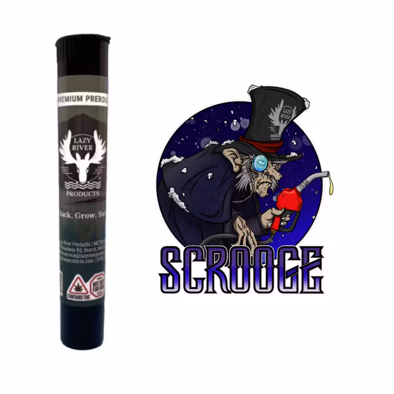 Photograph of product: Scrooge | 0.5g PreRoll 2 Pack