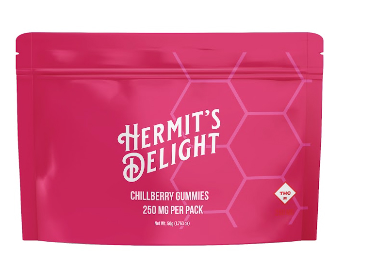 Photograph of product: Chill Berry - Hermit's Delight - 250mg Gummies