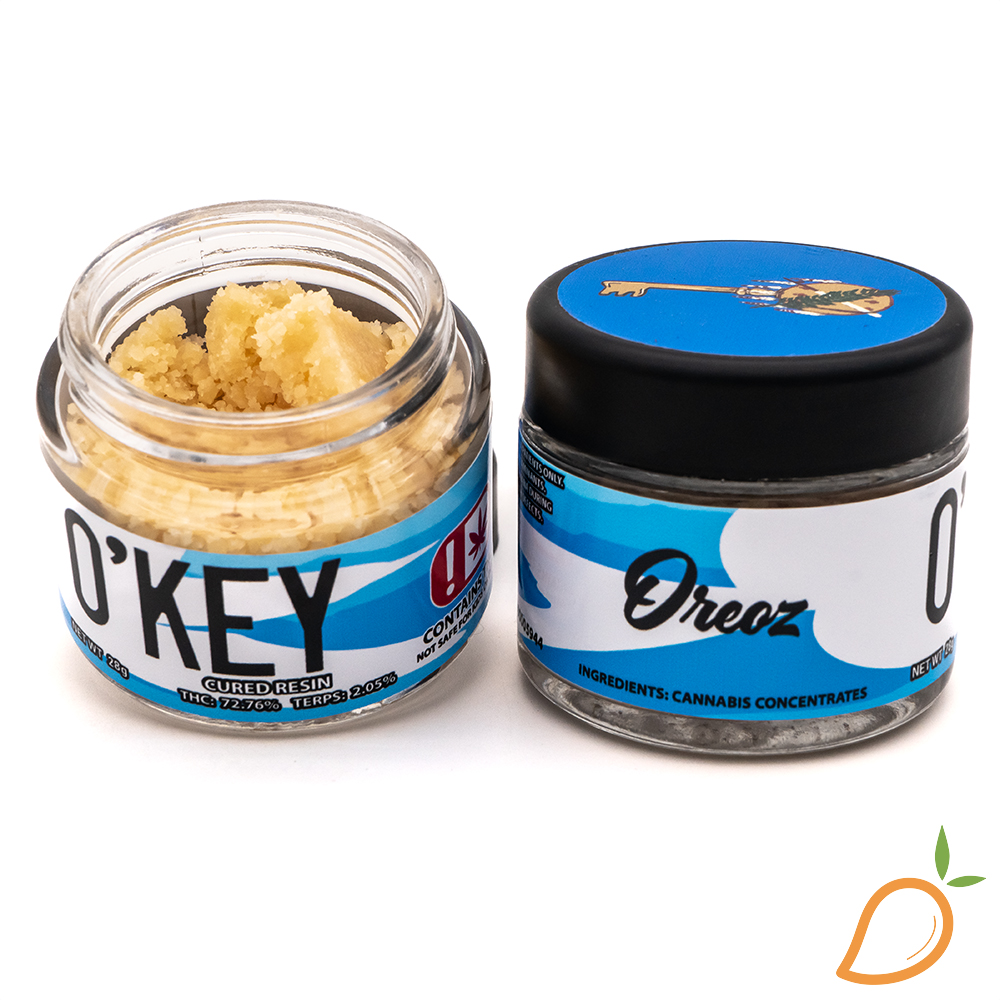 Photograph of product: 28g Oreoz Cured Resin Baller Jar O'Key
