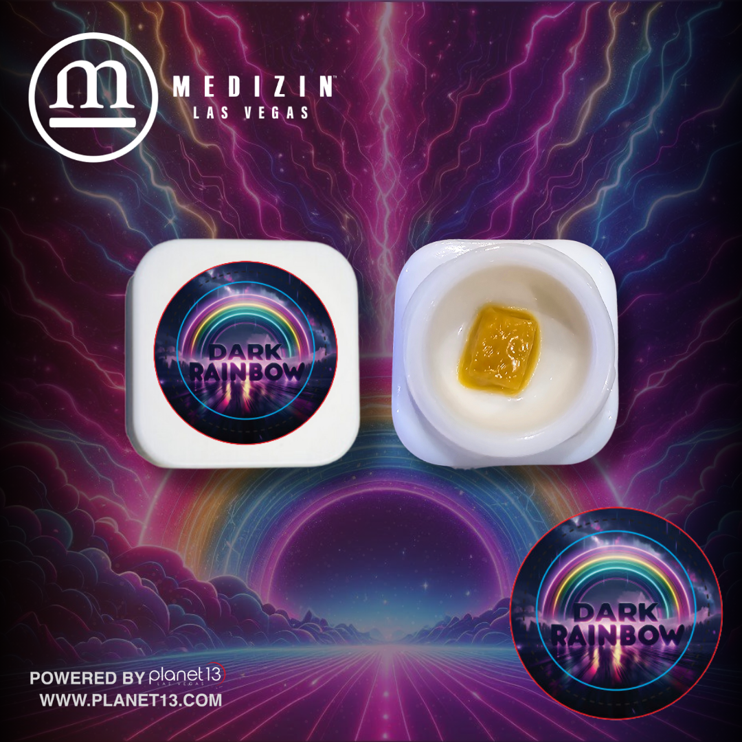 Photograph of product: Dark Rainbow .5g LR Badder