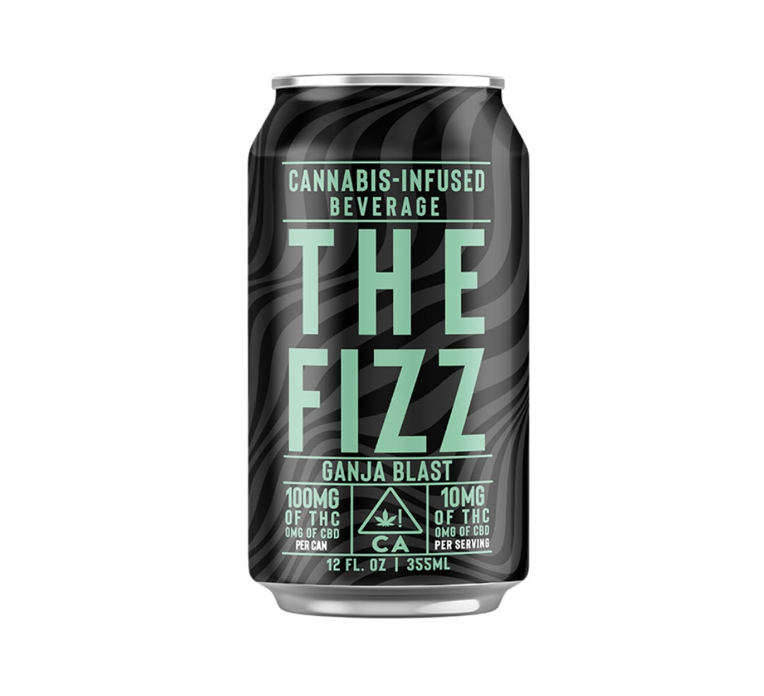 Photograph of product: Ganja Blast | 100mg | The Fizz |