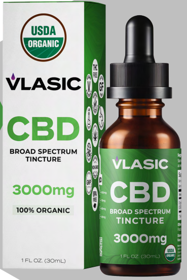 Photograph of product: Vlasic CBD Broad-Spectrum Tincture 3000mg