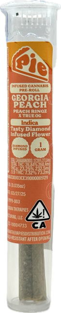 Photograph of product: Georgia Peach 1g Infused Pre-Roll - Pie
