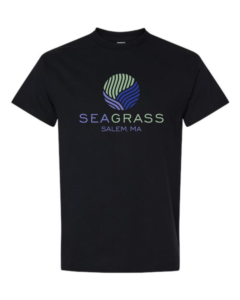 Photograph of product: Seagrass Tee Shirt Solid Black - XX Large