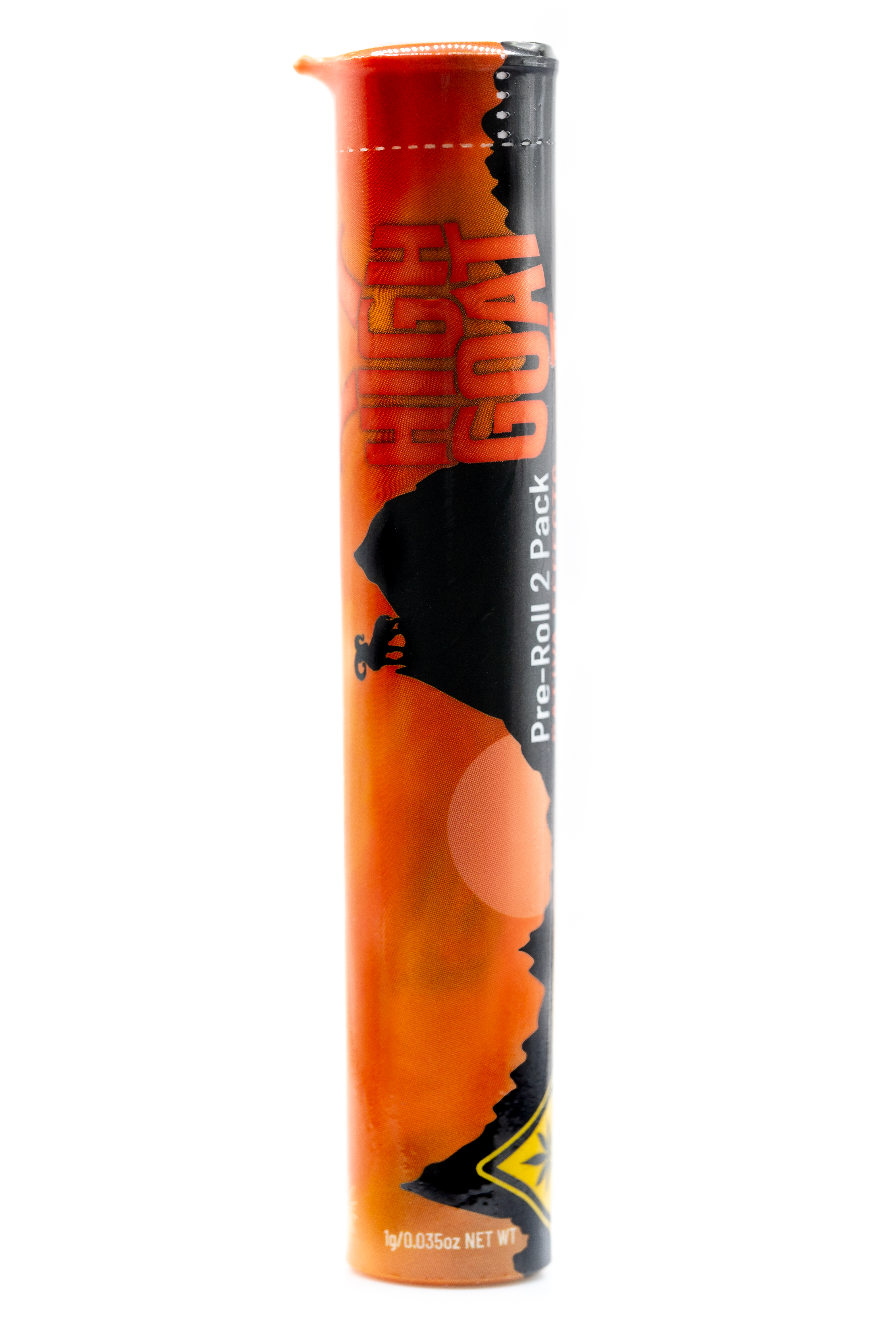 Photograph of product: High Goat Flower Pre-Roll Strawberry Gary Payton (2pk)