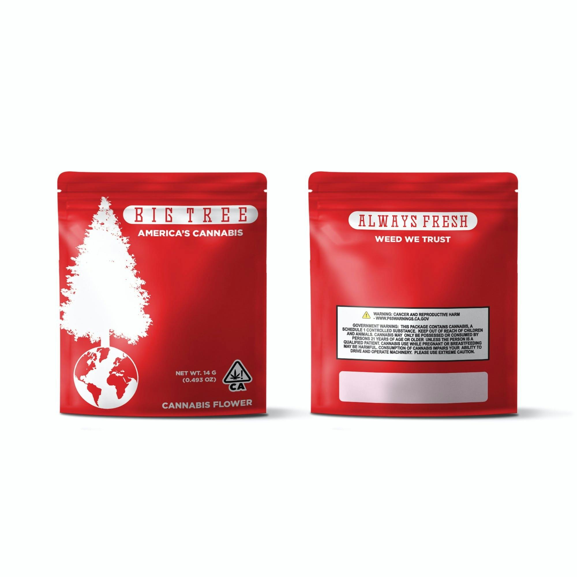 Photograph of product: Big Tree 14g Pink Lemonade $30