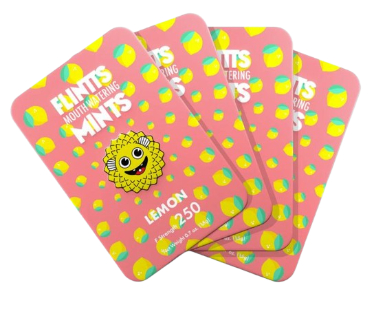 Photograph of product: Flintts - Lemon I F-250 - 30 tabs