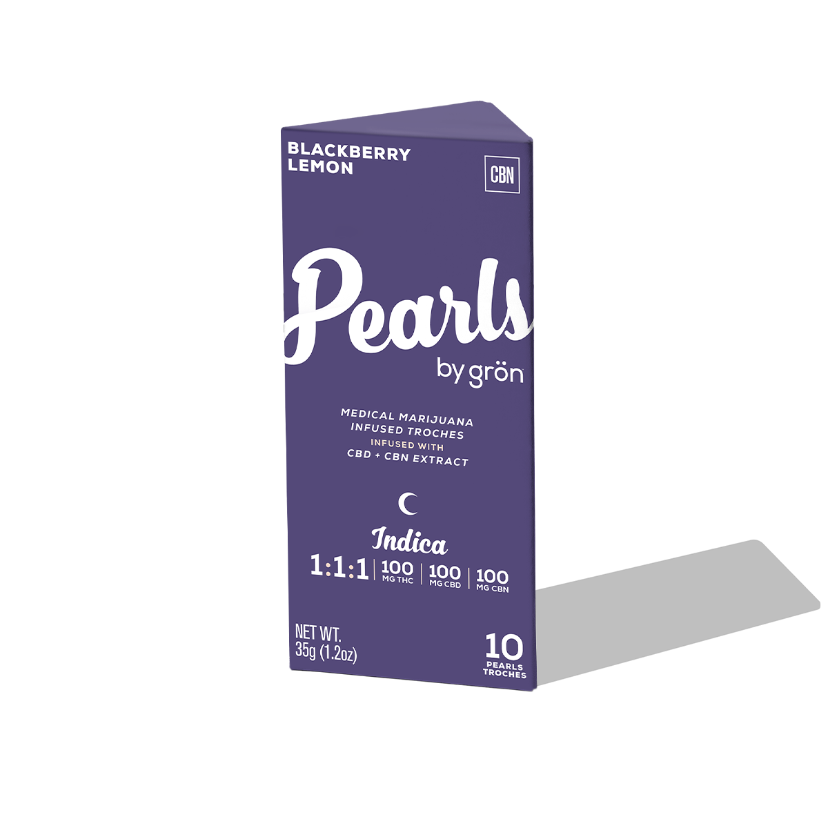 Photograph of product: 1:1:1 Blackberry Lemon Pearls - CBN/CBD/TH-oui - Oui'd