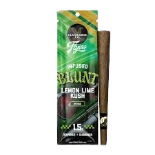 Photograph of product: Claybourne Co. | Lemon Lime Kush Flyers Infused Blunt | 1.5