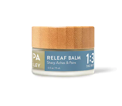Photograph of product: Papa & Barkley 15mL Releaf Balm 1:3 CBD:TH-oui