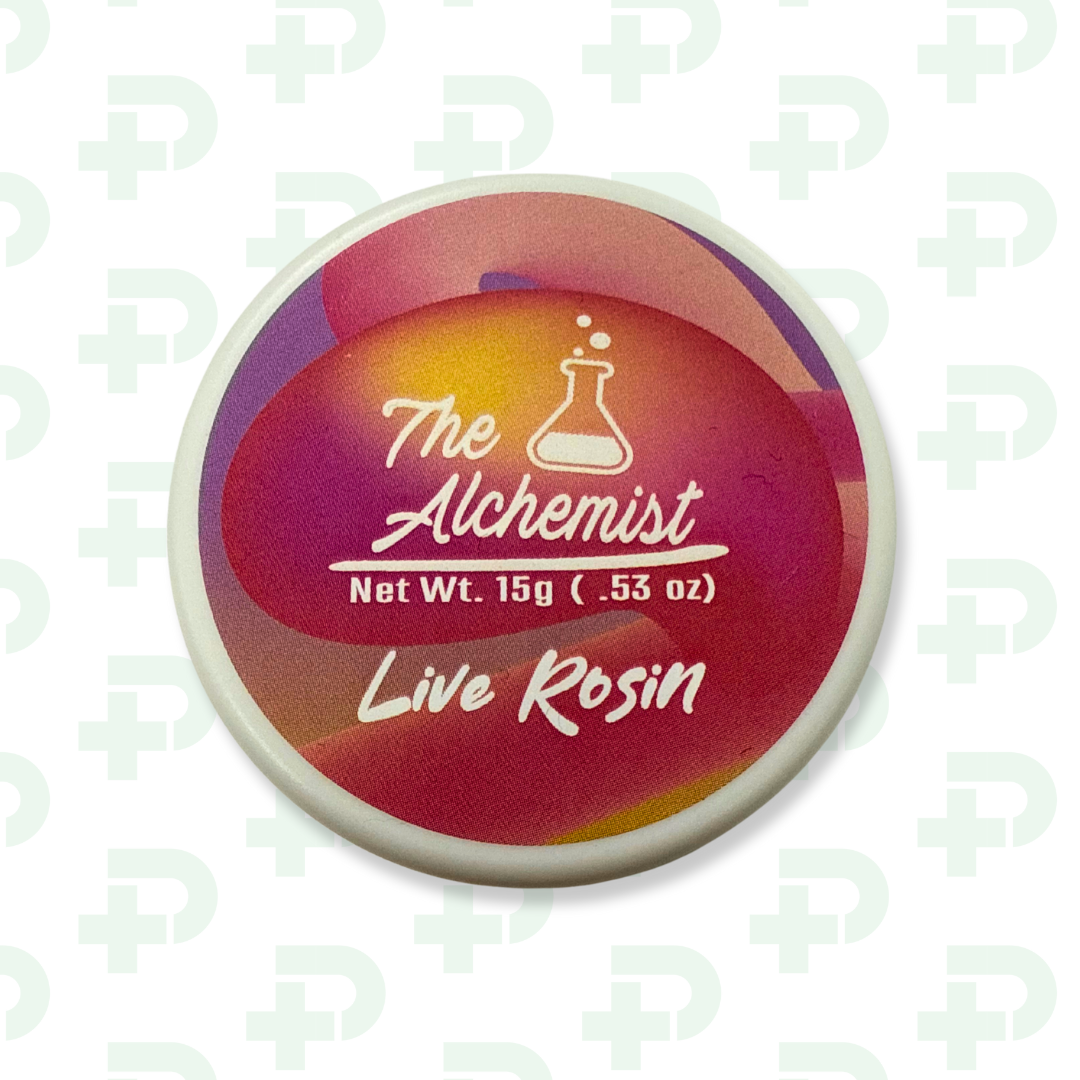 Photograph of product: The Alchemist Live Rosin Baller Jar - Rose Gold Rackz